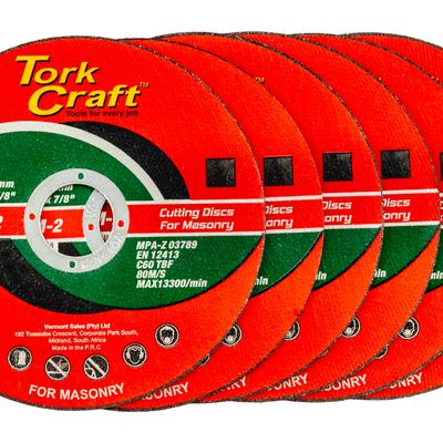 5 + 1 Free Cutting Disc For Masonry 115 X 1.0 X 22.2mm